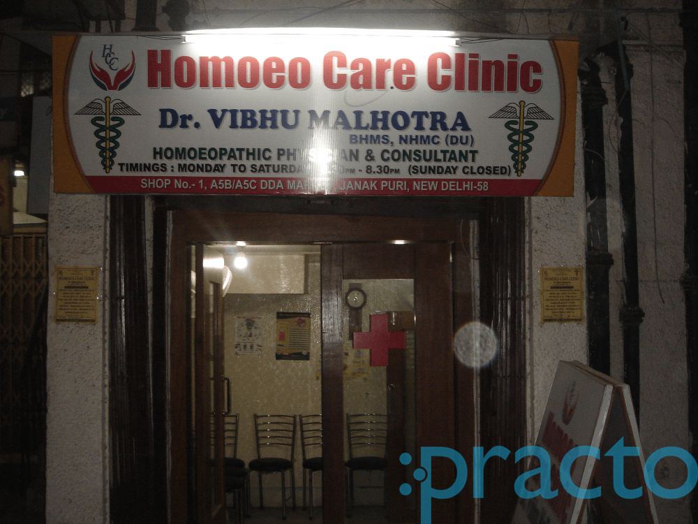 Homoeo Care Clinic Janakpuri Delhi