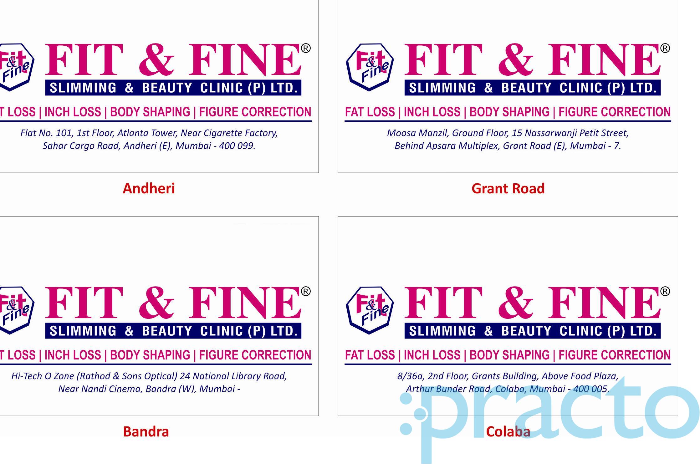 Fit & Fine Slimming & Beauty Clinic Andheri East Mumbai