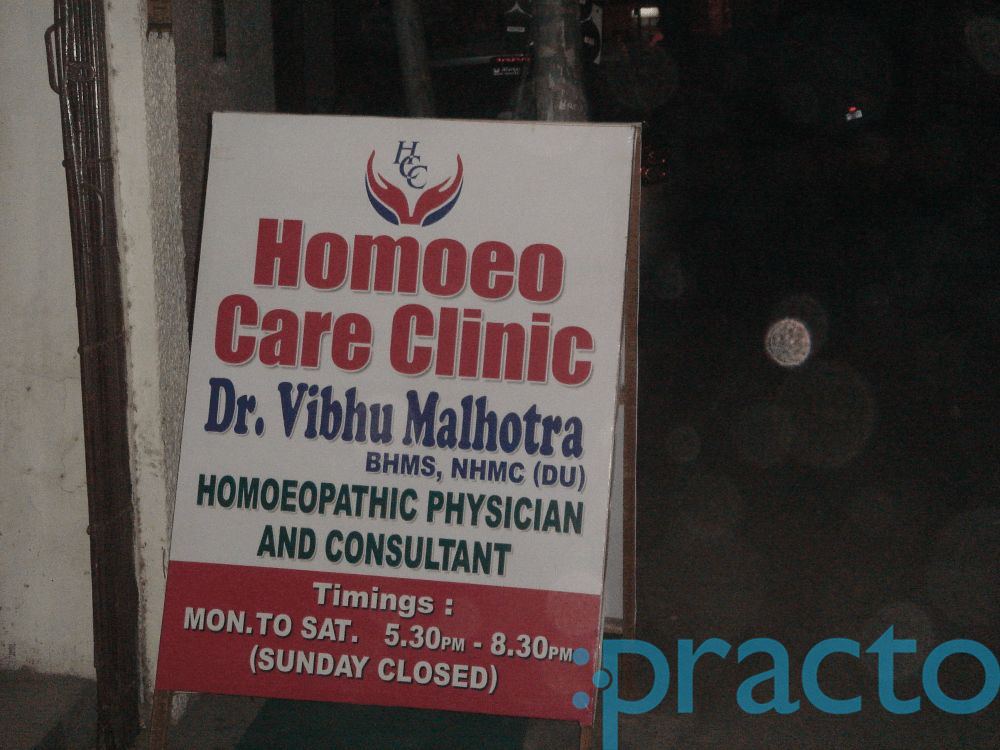 Homoeo Care Clinic Janakpuri Delhi