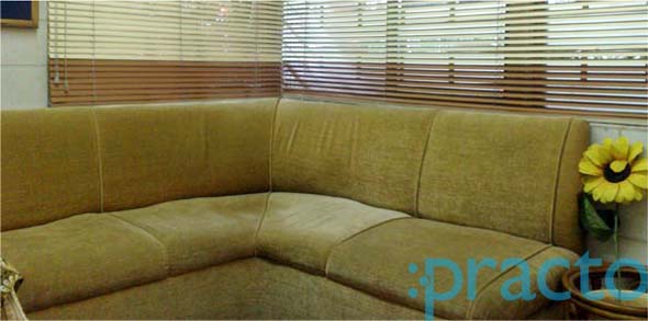 Reception Area at Dr. Beranis Om Dental Clinic Khar West Mumbai