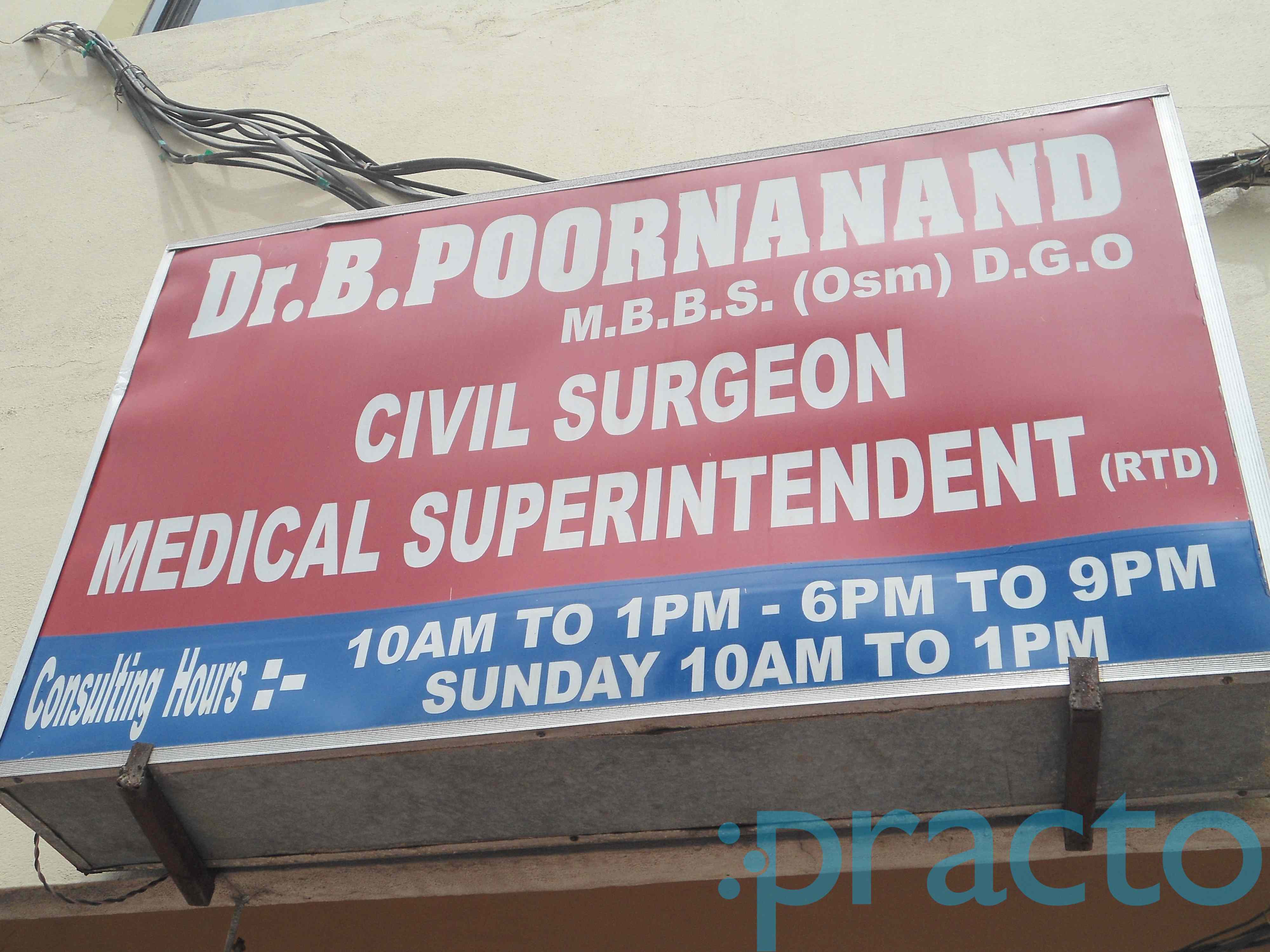 Dr Poornanand's Clinic Karkhana Hyderabad