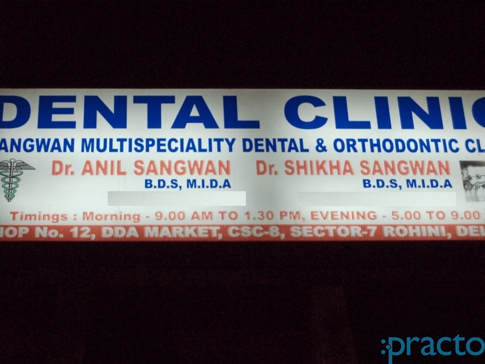 Sangwan Multispeciality Dental & Orthodontic Clinic Rohini Delhi