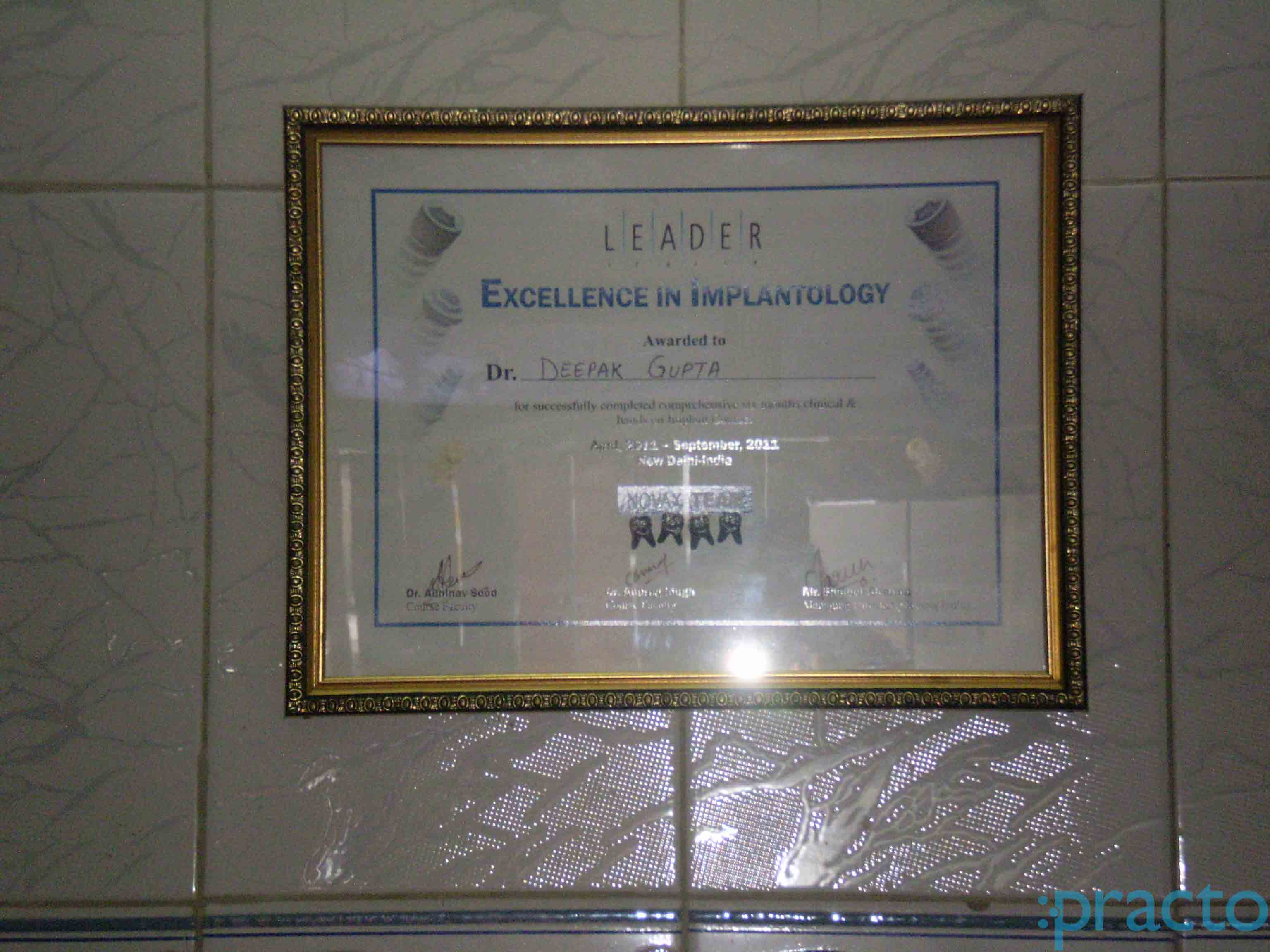 Gupta Dental Vision & Implant Centre Dilshad Garden Delhi